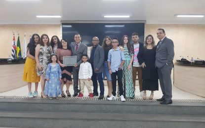 Pr. Jonas é ‘Cidadão Limeirense’